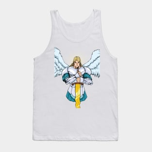 Archangel Michael Portrait Tank Top